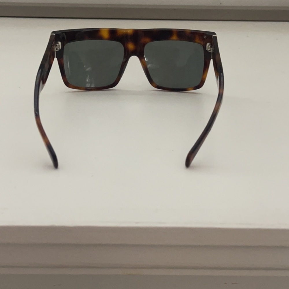AUTHENTIC CELINE ZZ TOP SUNGLASSES IN TORTOISE SHELL - Picture 2 of 9